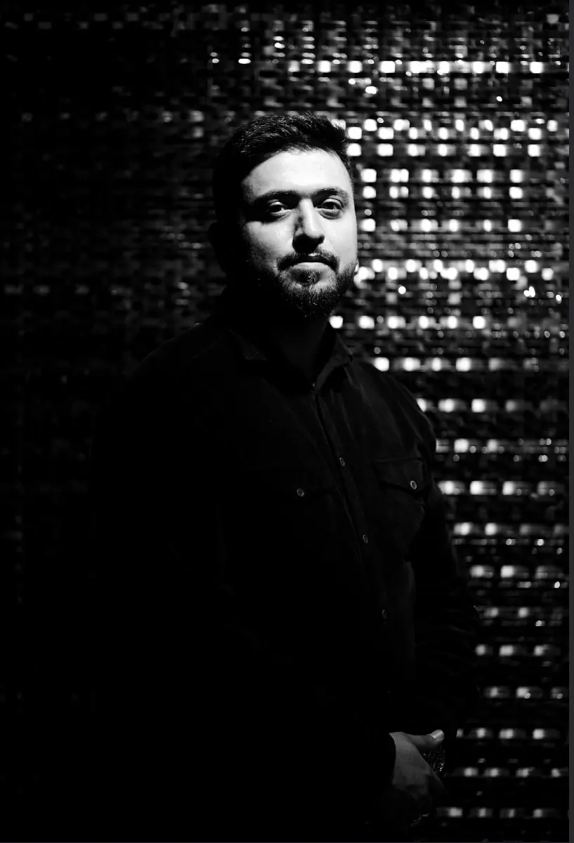 Portrait of Hussain Jamil