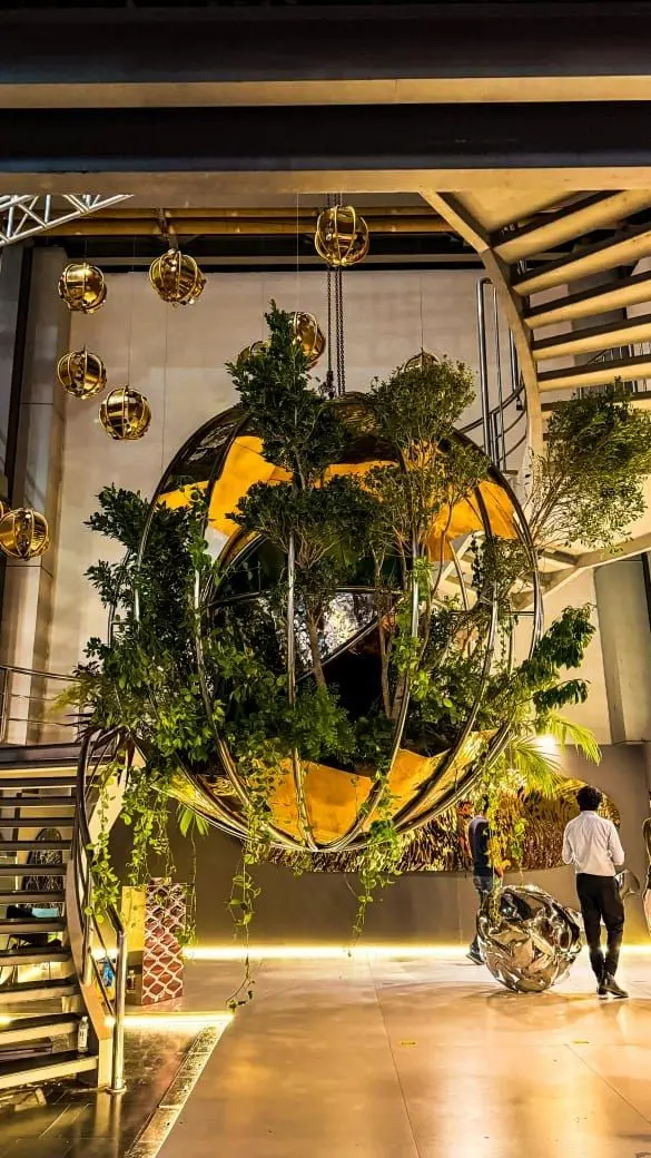 Hanging Garden installation, Lahore Expo Center