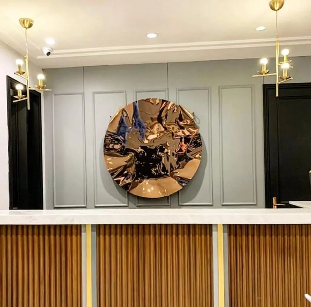 Installation in a private office, Pakistan