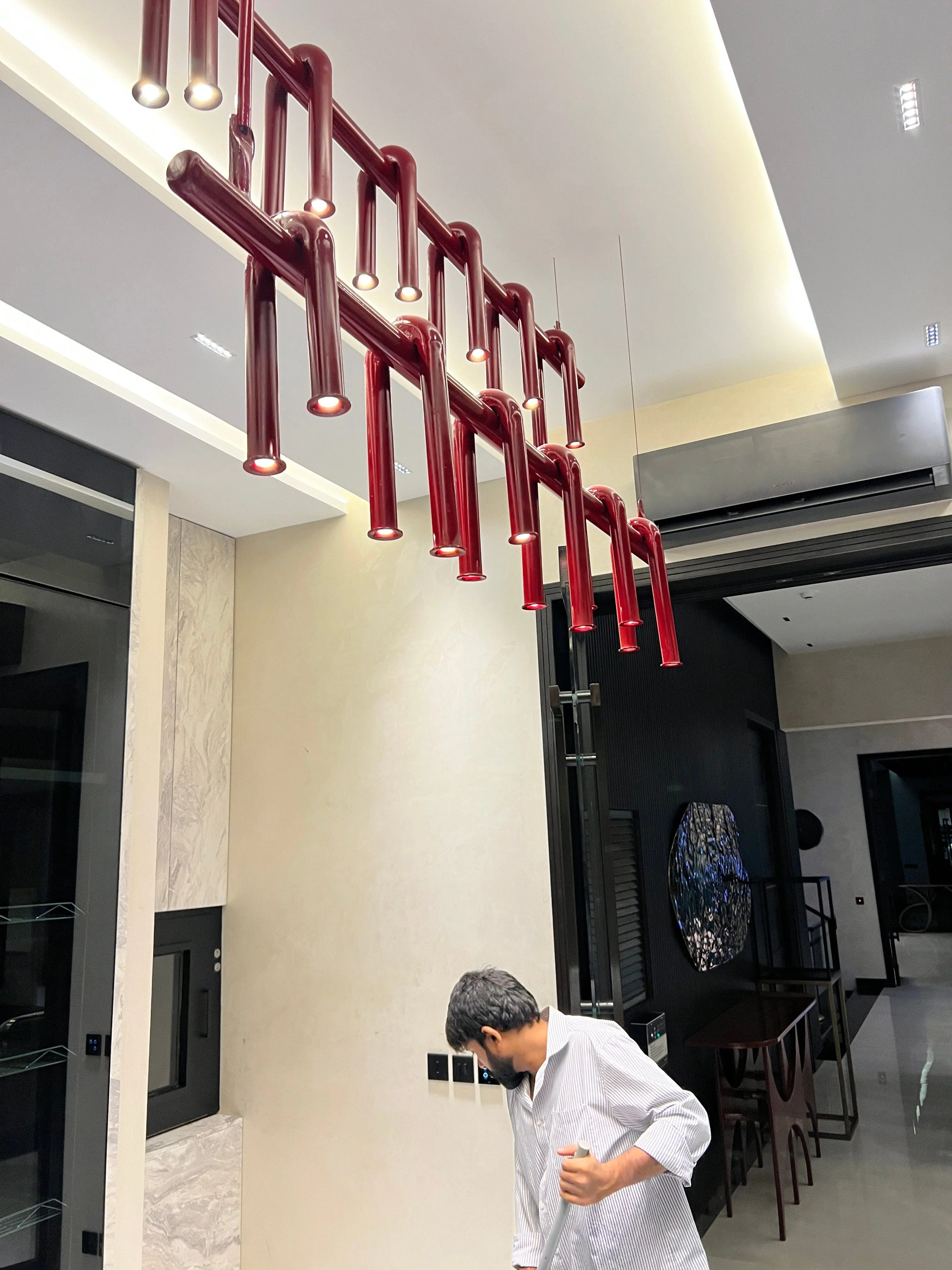 Private commission in a residence, Pakistan