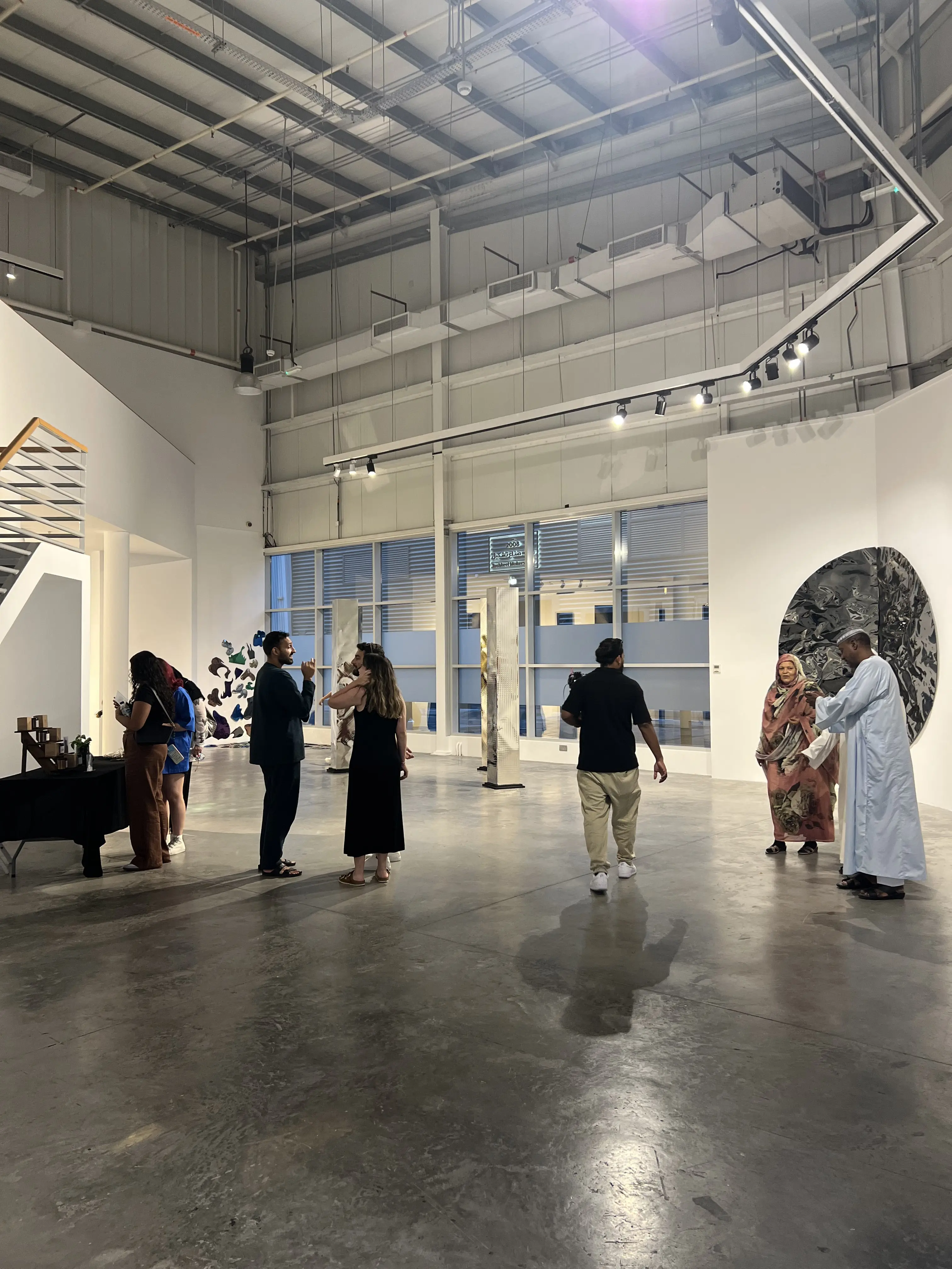 Reflections, installation view