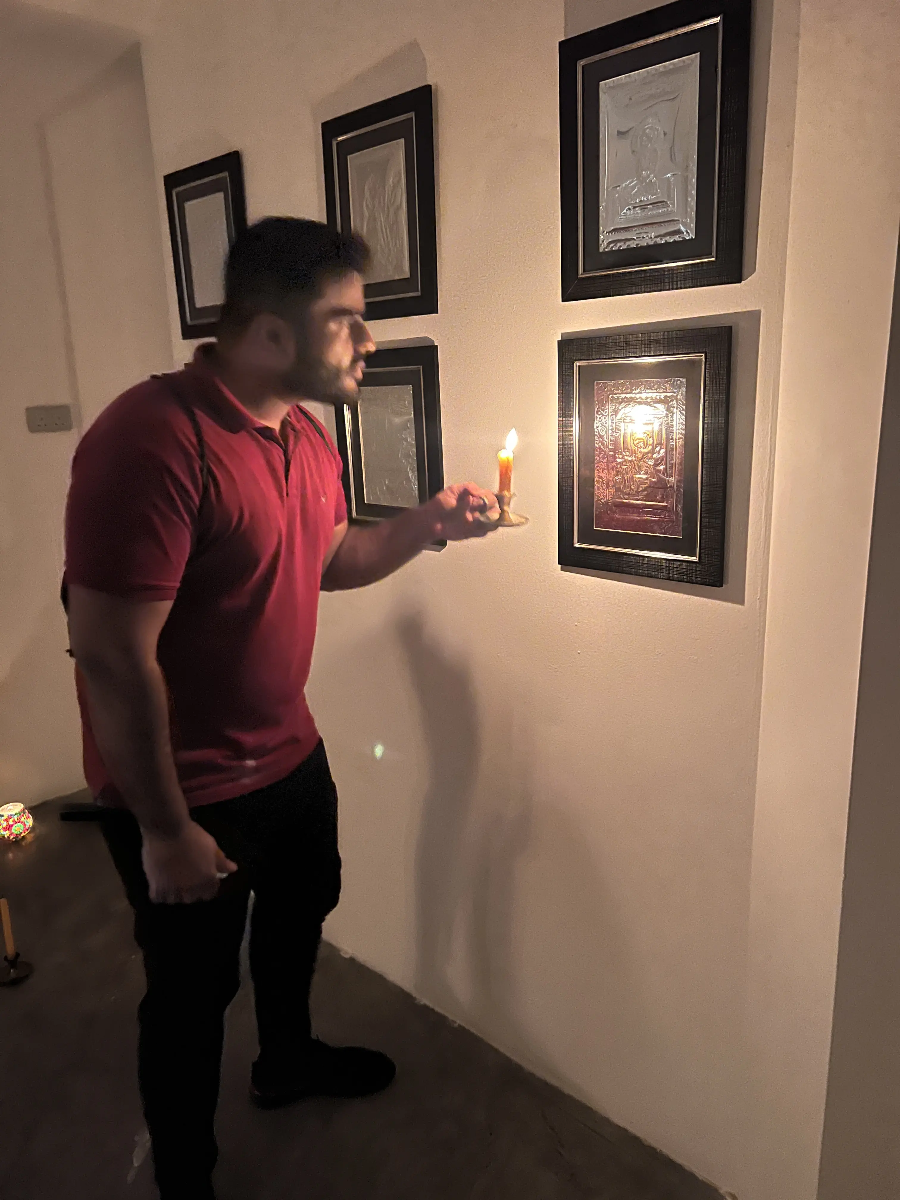 Reflections, installation view