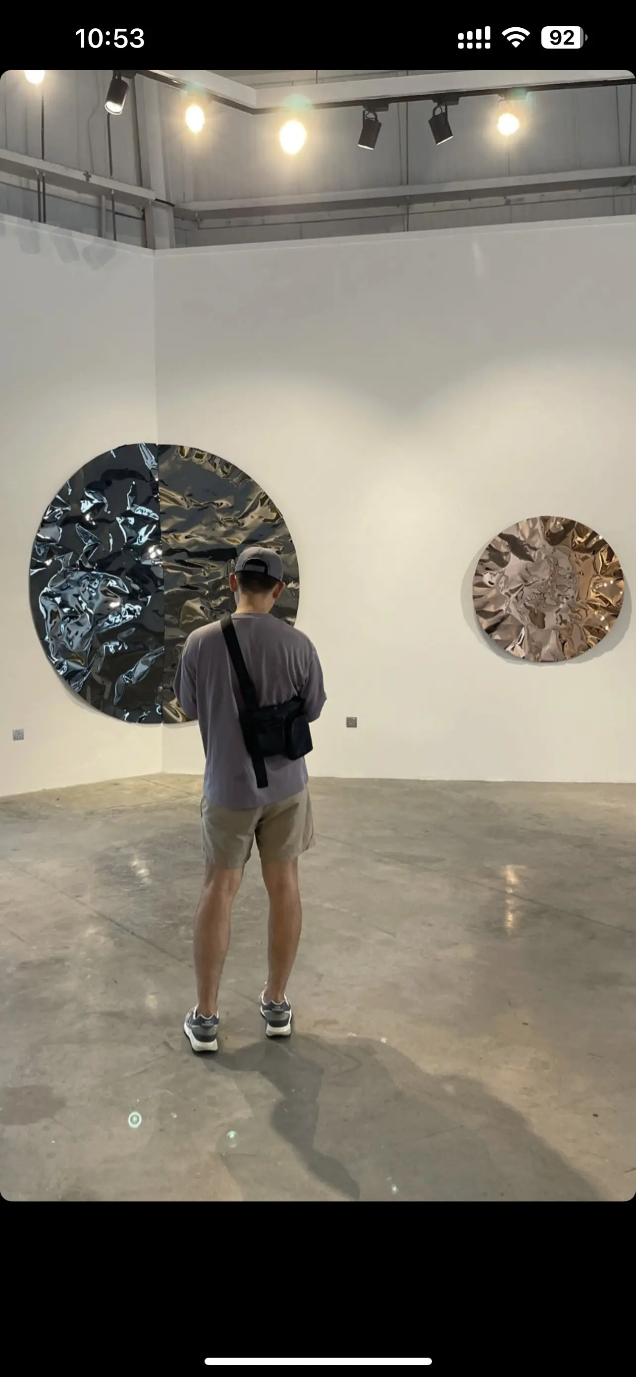 Reflections, installation view