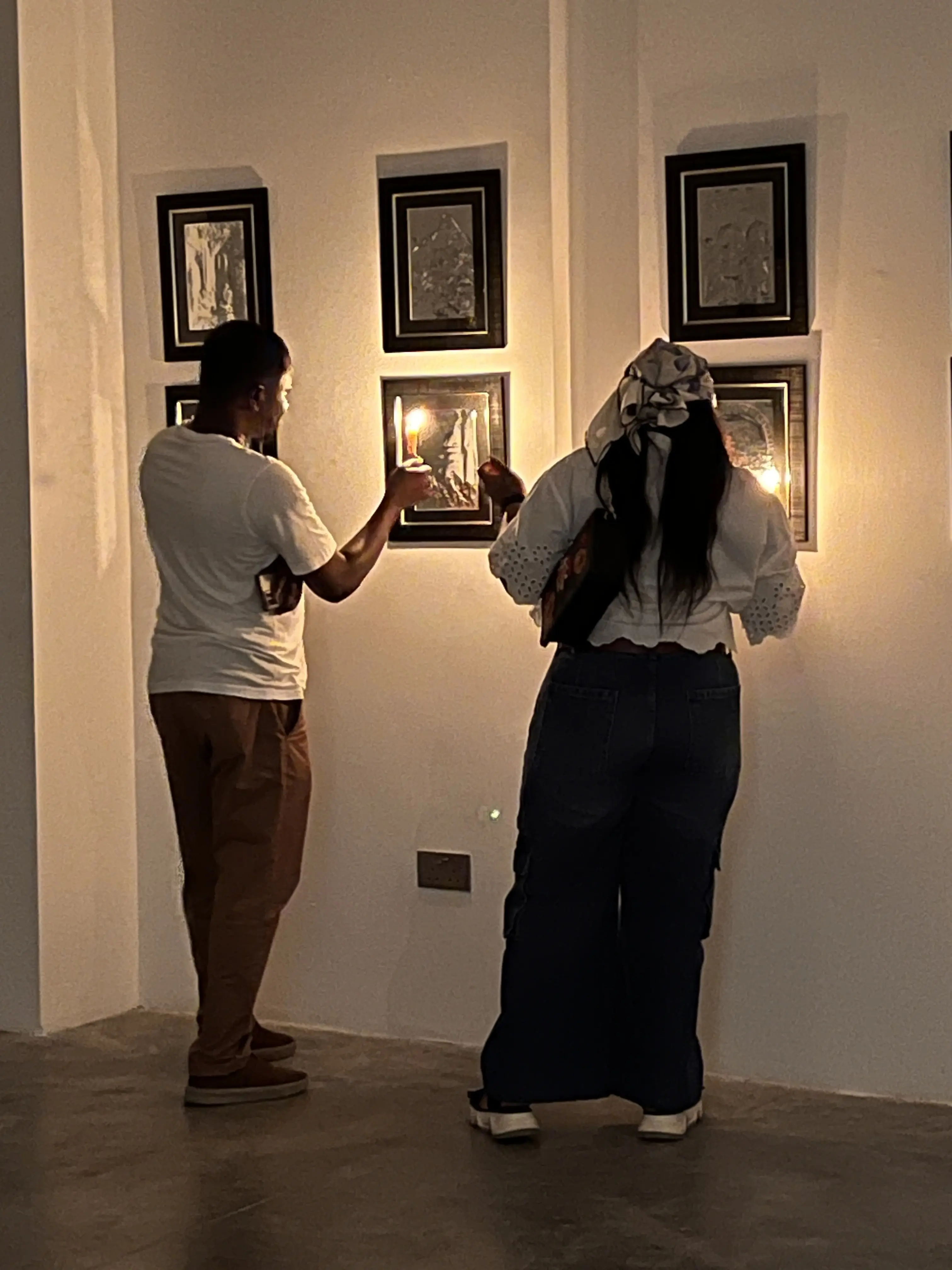 Reflections, installation view