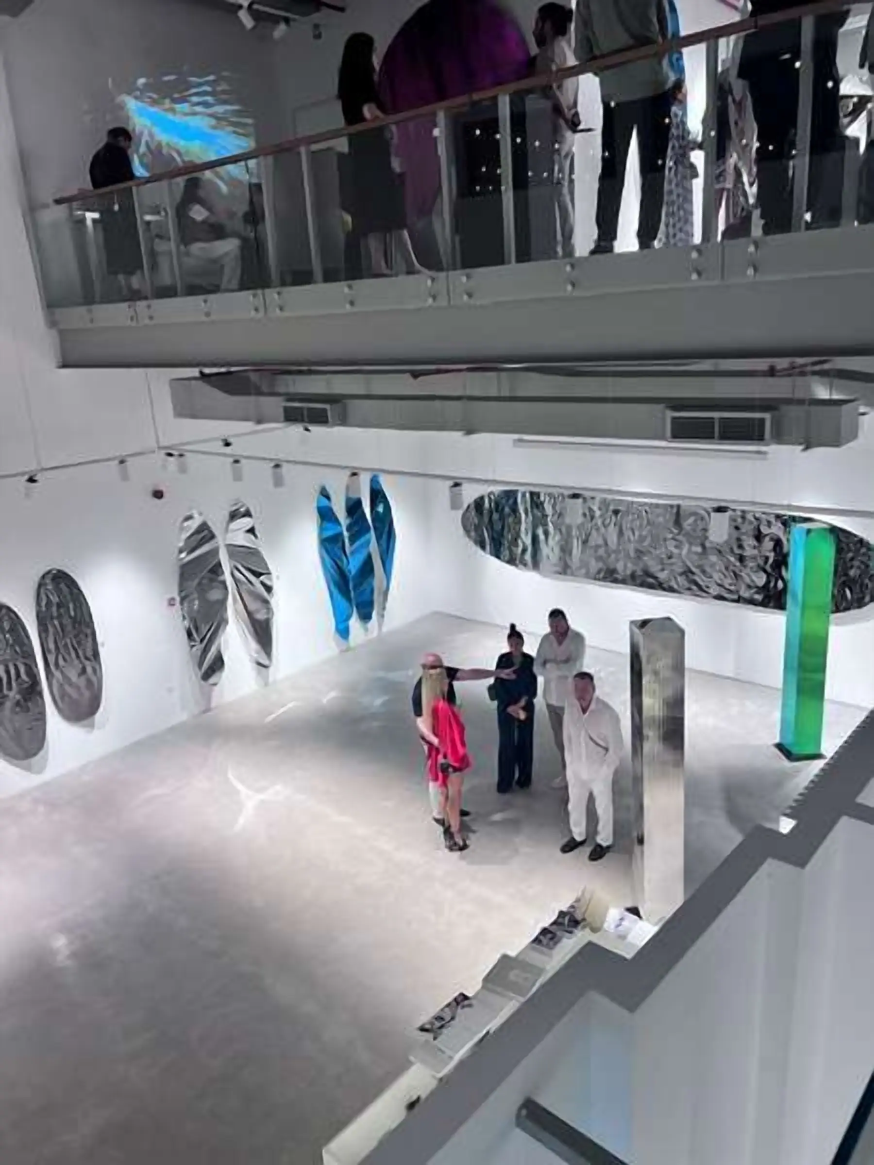 Refracted Life, installation view