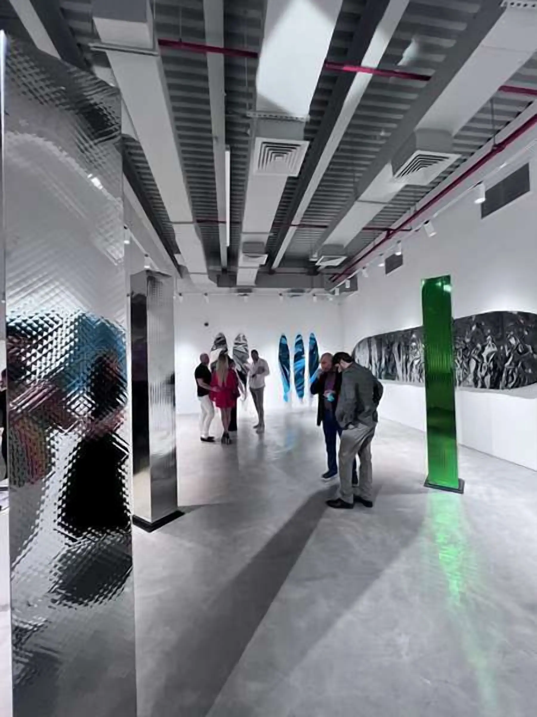 Refracted Life, installation view