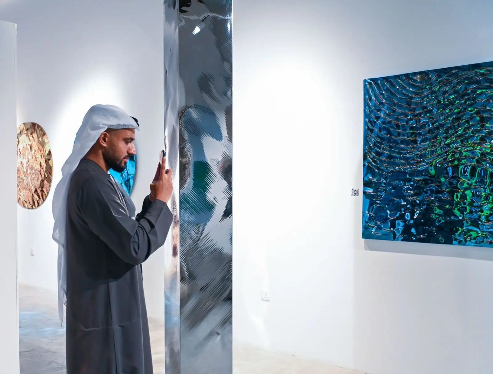 Refracted Life, installation view
