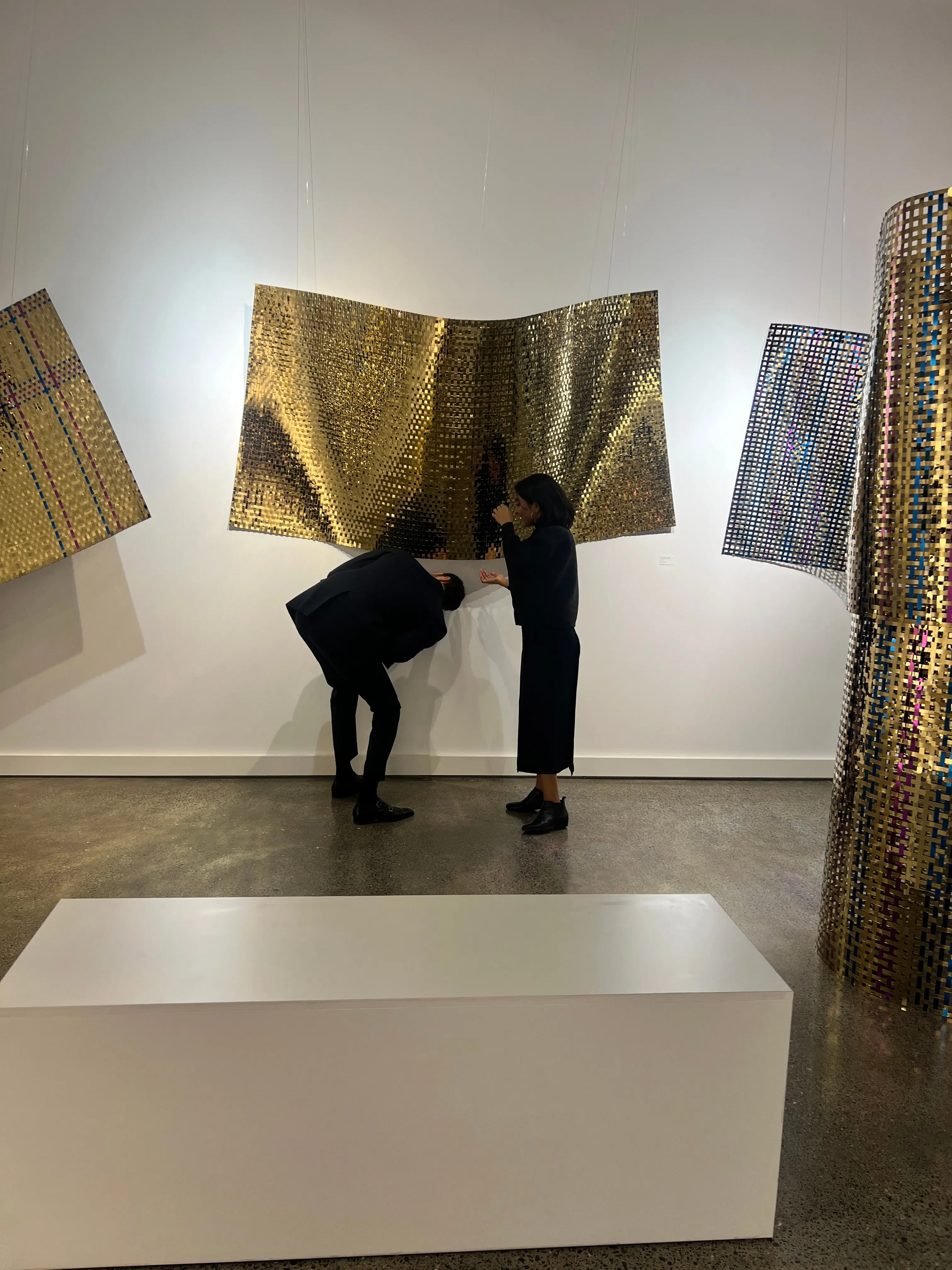 Threads of Reflection, installation view